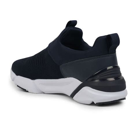 Buy Leap7x Non-Lacing Men's Navy Blue Casual Shoes BRISK-01