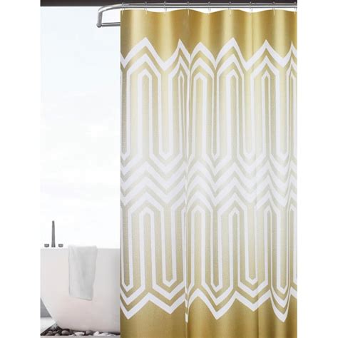 Dainty Home Spa 251 3D all in one shower curtain and liner 70-in W x 72 ...
