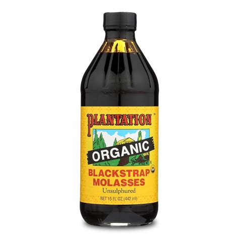 Amazon.com : Plantation Organic Blackstrap Molasses 15 oz – Unsulphured ...
