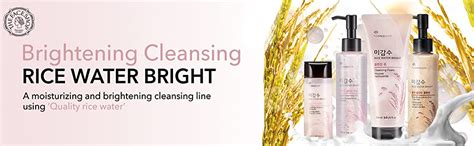 The Face Shop Rice Water Bright Cleansing foam 150 Ml | Face Wash for ...