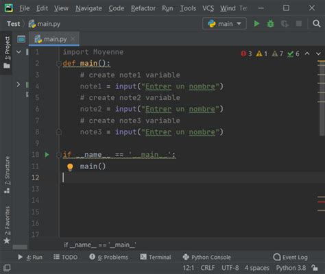 Image result for Programme Moyenne Python