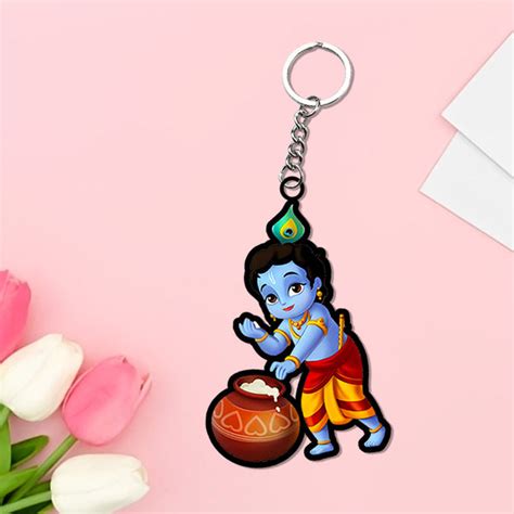 Krishna Keychain | Love Craft Gifts - love craft gift