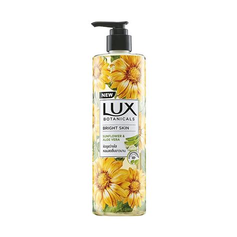 LUX Botanicals Bright Skin Sunflower & Aloe Vera Body wash - 450ml ...