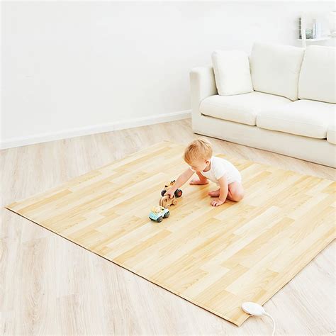 Amazon.com: Graphene Electric Heated Carpet Heated Floor Mats, Indoor ...