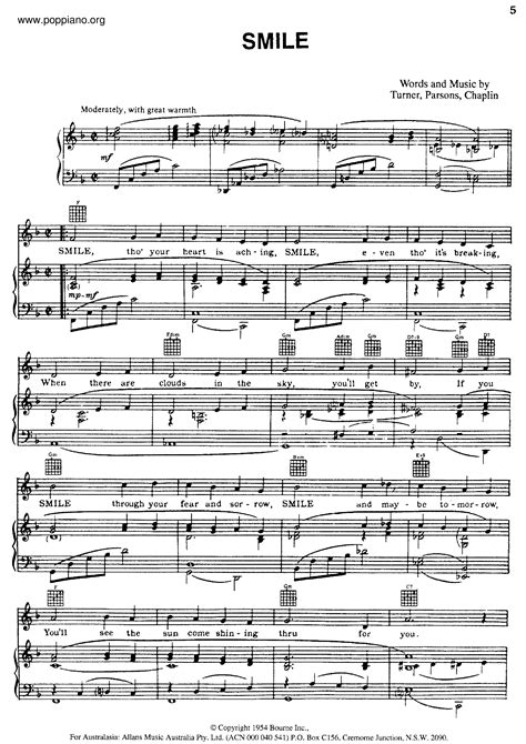 Image result for Smile Piano Tutorial