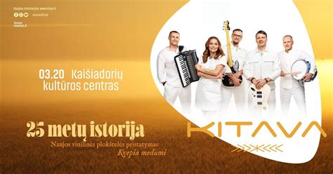 KITAVA 25 JUBILIEJUS / VINILO PRISTATYMAS, Kaišiadorių kultūros centras ...