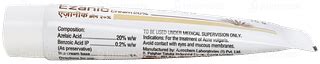 Ezanic 20% Cream 15 GM | Order Ezanic 20 % Cream 15 GM Online at Truemeds