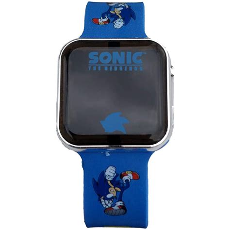 Kids' Sonic the Hedgehog LED Digital Time Wrist Watch with 16bit ...