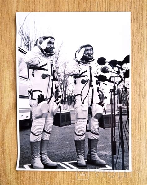 Оригинальные фотографии космодром Байконур, космонавты СССР, лот 2 ...