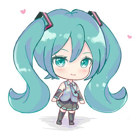 Hatsune Miku chibi art by mahayudin on DeviantArt