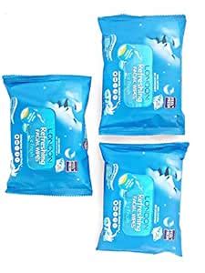 Buy LONDON Refreshing FACIAL WIPES [ ORIGINAL PRODUCT ] 100% NATURAL ...