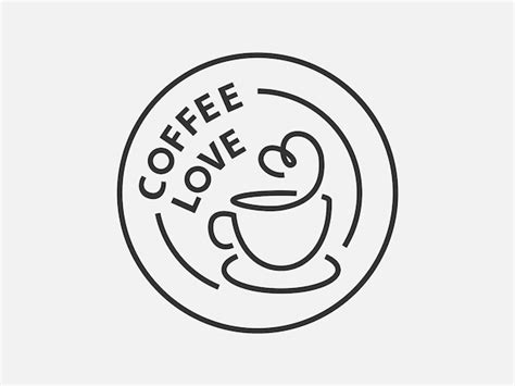 Coffee logo design for coffeeshop or cafe. espresso or cappuccino ...