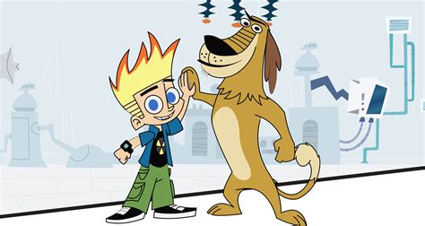 Johnny Test And Dukey High Five by happaxgamma on DeviantArt