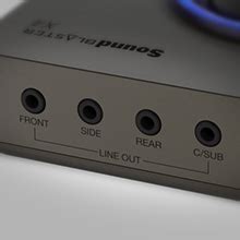 Creative Sound Blaster X4 Hi-Res 24bit/192kHz External USB DAC and Amp ...