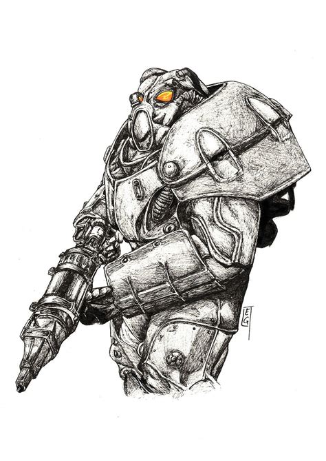 fallout drawings