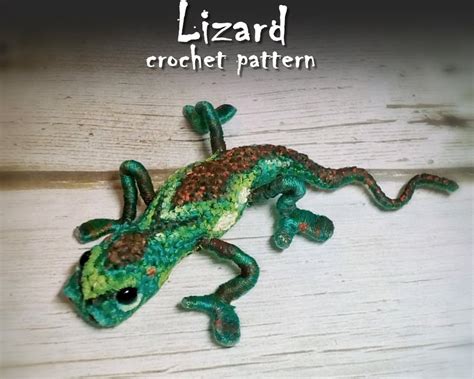 Image result for Crochet Lizard Pattern