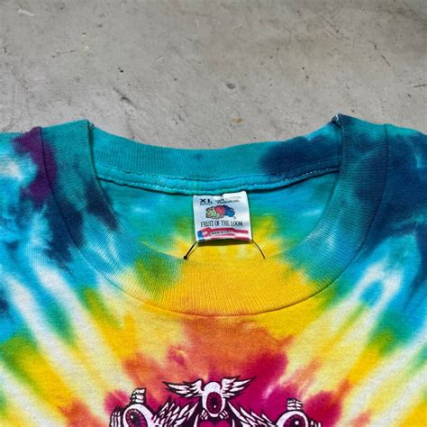 80's GRATEFUL DEAD グレイトフルデッド EYES OF THE WORLD 歌詞 タイダイTee バンドTee フライング ...