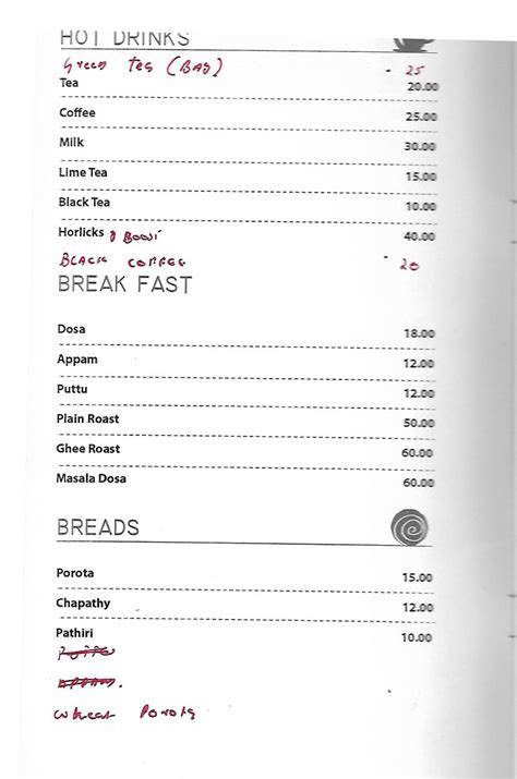 Malabar Restaurent | Menu
