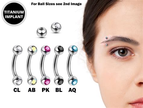 Anti Eyebrow Piercing Jewelry