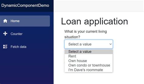 Blazor Dynamic Component 的图像结果