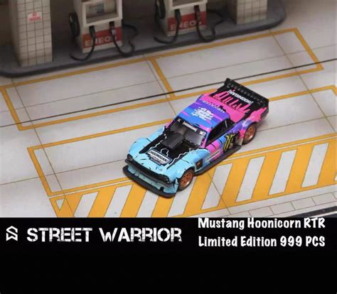 Street Warrior 1:64 Mustang Hoonicorn RTR Alloy car model – Inaboxstore