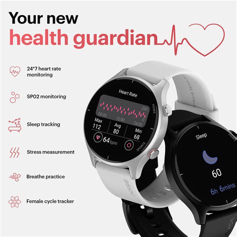 Noise Twist Round dial Smart Watch with Bluetooth Calling, Jet Black