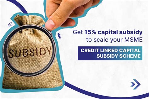 Credit Linked Capital Subsidy Scheme (CLCSS) for MSMEs