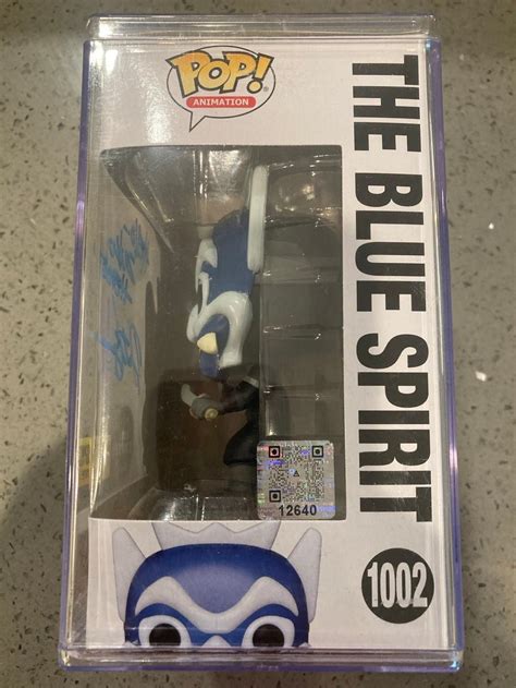 Signed Blue Spirit Funko Pop Like new | Mercari