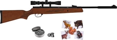 Buy Hatsan Mod 95 Vortex Combo QuietEnergy QE Air Rifle, Walnut with ...