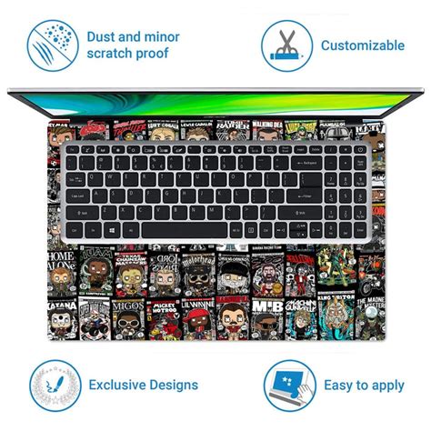 Shop Pop Culture Sticker Bomb DS3 Laptop Skin | Buy Online Now ...