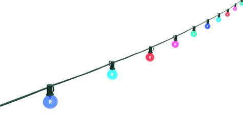 Image result for Colorful String Lights