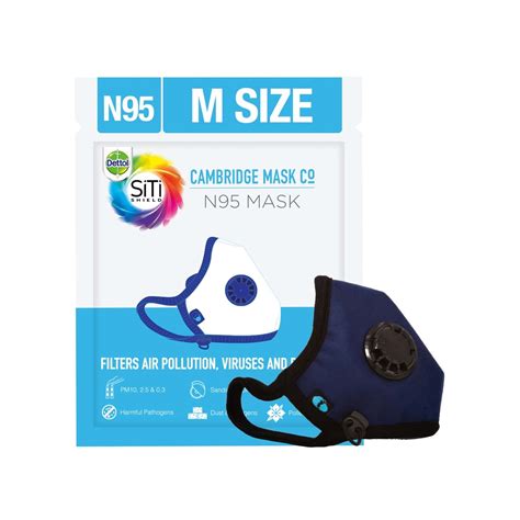 Buy DETTOL SITI SHIELD CARBON ACTIVATED N95 MASK Online & Get Upto 60% ...