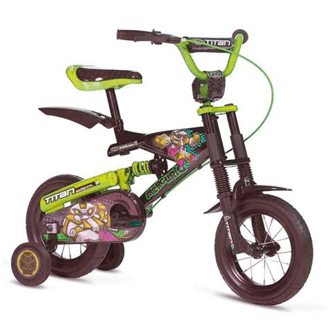 Bicicleta Para Niños Rodada 12 Modelo Titan Doble Suspension
