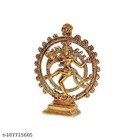 Gold Plated Lord Shiva Dancing Natraj – Springkart