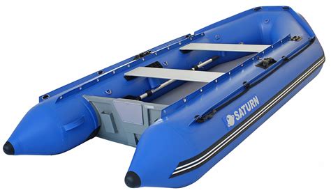 Saturn 11' PRO Inflatable Boat SD330V2 | Heavy-Duty Aluminum Transom & Fishing Features