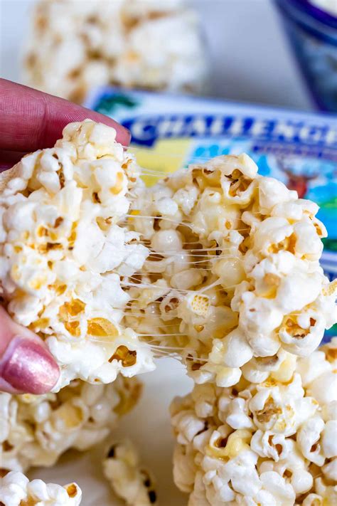 Easy Popcorn Balls Recipe (with Marshmallows) - Crazy for Crust