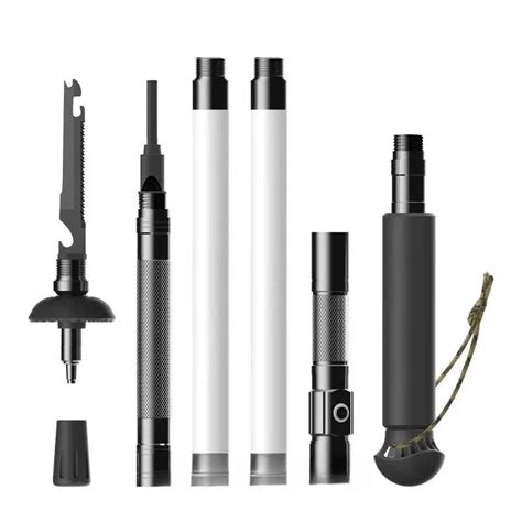 Illuminated Hiking Stick 2026 | LED Light & Survival Tools – itoolmax
