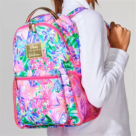 Disney Lilly Pulitzer Bag - Lilly Loves Disney - Minnie and Daisy Backpack