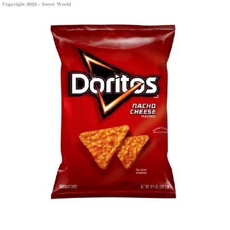 028400516464 - Doritos Nacho Cheese Flavored Tortilla Chips, 9.25 oz Bag