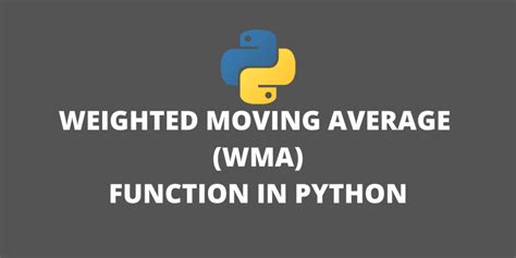 Image result for Moving Average Python Code