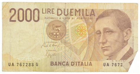 Historic Italian Paper Money Currency - Interesting Note from Italy ...