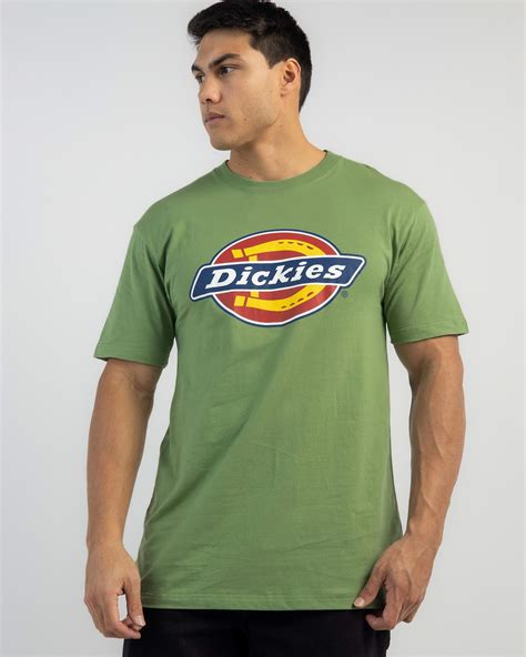 Shop Dickies Classic Logo T-Shirt In Jade - Fast Shipping & Easy ...