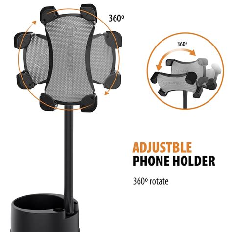 ToughTested Black Adjustable Car Mount for Apple Cell Phones at Lowes.com