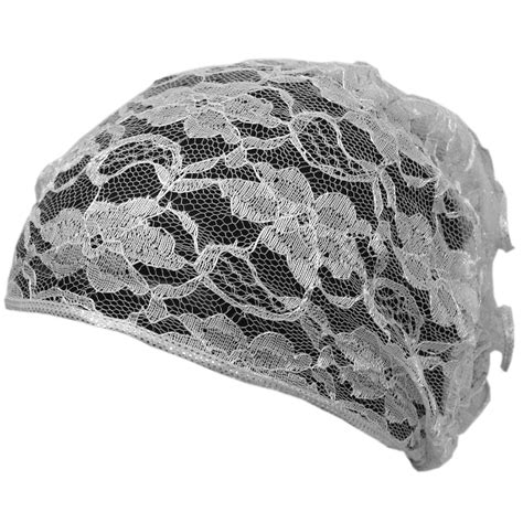 Shoe String King Lacey White: Ssk Beautiful Metallic Turban-Style Head ...