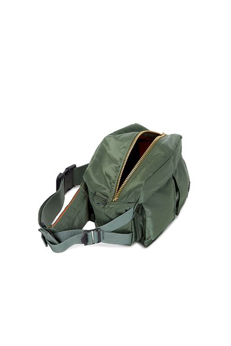 Porter-Yoshida & Co. Tanker Waist Bag in Sage Green | REVOLVE
