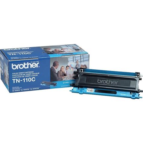 Brother TN-110 Cyan Standard Yield Toner Cartridge (TN110C) | Quill.com