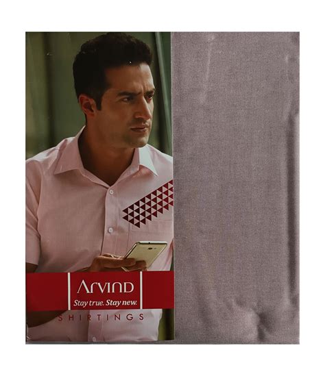 Arvind Unstitched Cotton Shirt Fabric – Mansfab