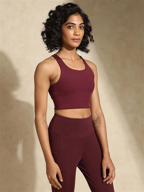 Buy Silvertraq Cross Back High Impact Sports Bra