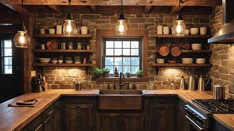 Image result for Rustic Kitchen Designs