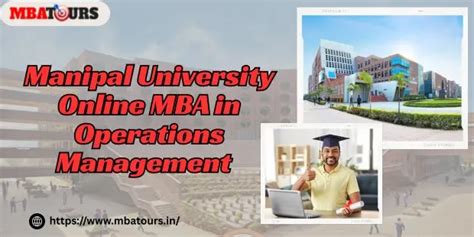 Manipal University Online MBA in Operations Management